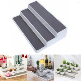 Kitchen Storage 3 Layers Spice Stand Organiser Bathroom Cosmetics Floor Shelf Organise Home Sundries Rack St P5L1