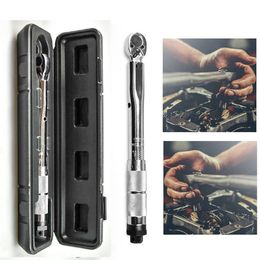 5-60N.m Precise Double Scale Torque Wrench Set MTB Bike Socket Spanner Bicycle Motorcycle Ratchet Precise Repair Toolbox Kit