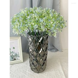 Decorative Flowers 1Pc Artificial Baby Breath Fake Gypsophila Bouquets Real Touch For Wedding Decor DIY Home Party