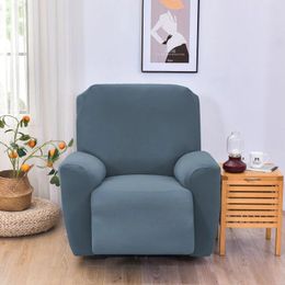 Chair Covers Solid Colour Stretch Cover Soft Elastic Armchair Chivas Sofa Back Protector Slipcover Washable