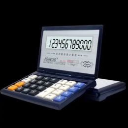 Calculators Portable Folding Flip Calculator Key Solar Computer For Financial Accounting Large Lcd Screen Solar Office Calculator