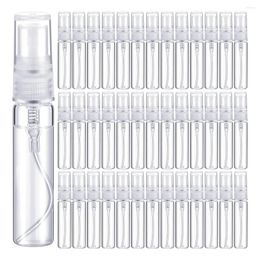 Storage Bottles 100pcs 2ml - 10ml Mini Refillable Sample Perfume Glass Bottle Travel Empty Spray Atomizer Cosmetic Packaging Container