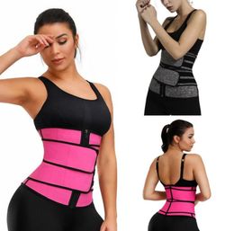 2021 Men Women Shapers Waist Trainer Belt Corset Belly Slimming Shapewear Adjustable Waist Support Body Shapers FY80848487238