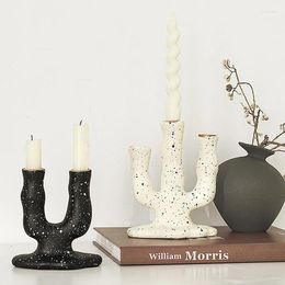 Candle Holders Creative Holder Resin Home Decor Ornaments Wedding Decoration Table Centre Anniversary