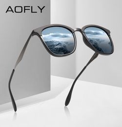 Aofly Brand Design Women Men Sunglasses Polarised Vintage Eyewear Driving Sunglasses Alloy Temple Gafas De Sol Masculino Af8120 C15702367