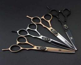 new arrival professional barber hair cutting scissors KASHO GF60 55 inch60 inch 6CR silverblackrose golden4932149