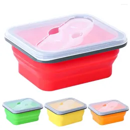 Dinnerware Pack Rice Easy To Clean Camping Portable Built-in Cutlery Bento Box For Office
