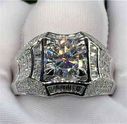 3 Carats Diamond Ring for Men Rock 14k Gold Jewellery Anillo Esmaltado Silver 925 Jewellery Bague Diamant Bizuteria Rings79338488794965