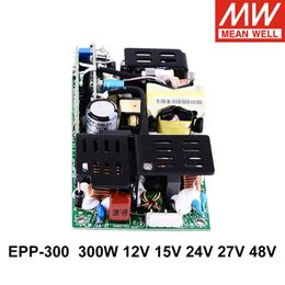 Mean Well EPP Series 100-500W AC TO DC 12V 15V 18V 24V 27V 36V 48V 54V PFC Bare Board Switching Power Supply