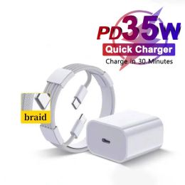 35W PD USB C Fast Charger Type C Cable for iPhone 15 Pro Max iPad 10 iPhone 15 Plus USB-C to USB-C Charging Data Cable 1m 2 1.5m