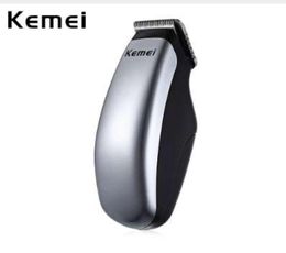 Kemei Portable Hair Clipper Electric Cordless Mini Professional Razor Beard Trimmer Shaving Machine 3 Combs For Men8152069