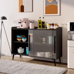 Storage Kitchen Cabinet Cupboard Sideboard Accent Nordic Display Cabinet Design Modern Mueble De Cocina Home Furniture CY50KC