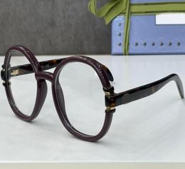 Optical Eyeglasses For Men Women Retro 1069 Style AntiBlue Light Lens Plate Round Full Frame With Box6143048