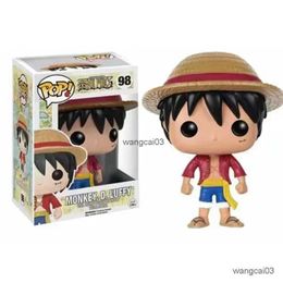 Action Toy Figures Funko One Piece Figure Luffy Chopper AISI Luo Luffytaro Action Figure Collection Model Toys Brinquedos For Christmas Gift