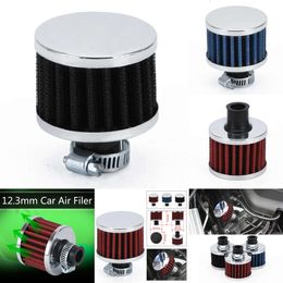 New 12mm Car Philtre for Motorcycle Cold Air Intake High Flow Crankcase Vent Cover Mini Breather Philtres Universal