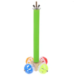 Other Bird Supplies Parrot Pole Toy Little Birds Cage Toys Stand Up Birdc Parakeet Perches For Wooden