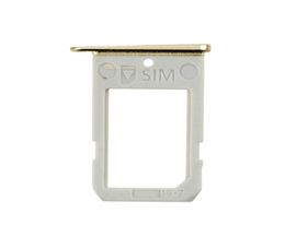 Original New SIM Card Tray For Samsung Galaxy S6 Edge G9250 G925F VS G925T G925A G925V SIM Card Slot Holder Replacement Parts 100P8580689