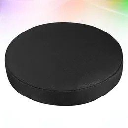 Chair Covers Stool Round Thick Plush Sofa Cover Outdoor Barstool Black Chairs Bar Mat Foot Stretch