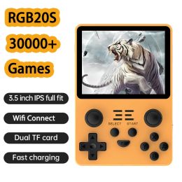 Players RGB20S Video Game Console 3.5 inch IPS Screen Retro Handheld Game Players Builtin 30000+Games Open Source System Game Consoles