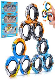 Decompression Toy Fidget Toys For Kids Magnetic Ring Adhd Anxiety Relief Finger Funny Gifts Spinner Boys Girls Drop Deliver Bdejew3006146