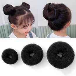 Foam Sponge Meatball Head Easy Big Ring Women Hair Ring Bird's Nest Bun Maker Korean Style Ponytail Holder Hairstyle Tools