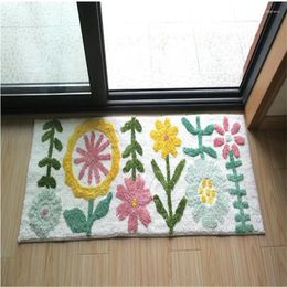 Carpets Lovely Tree Mat/Rug Kitchen Chair Table Cartoon Living Pad Door Home Carpet 40x 60cm 50x80cm Kid Playing Blanket