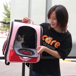Cat Carriers High Quality Foldable Transport Travel Carrying Shoulder Handbag Dog Bag Pet Carrier Backpack Supplies