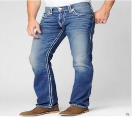 FashionStraightleg pants 18SS New True Elastic jeans Mens Robin Rock Revival Jeans Crystal Studs Denim Pants Designer Trousers M602629217