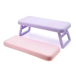 new Folding Nail Hand Manicure Rest Arm Stand Pillow Cushion Holder Table Desk Armrest Sponge Support Mat Polish Tool Practice Salonfor Nail