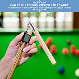 Cue Tip Pricker Tool Billiard Cue Tip Chalk Holder Smart Powder Clip Design Billiard Cue Care Tool For Professional Players