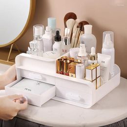 Storage Boxes Dressing Table Skincare Product Rack Lipstick Sorting Box Desk Drawer Type Small Cosmetics Desktop