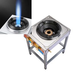 Combos 40Kw LPG Gas High Pressure Wok Burner Robust Cooking Frying Stove Fierce Fire Buy Valves Work with Stoves