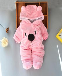 Baby rompers Infant Boy Designer Clothes for Newborn baby Girl clothes Autumn Winter Girls Snowsuits jumpsuits 4 colors6109332