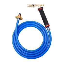 Flame Welding Torch Copper Aluminium Soldering Tool Liquefied Propane Gas Torch For Precious Metal Melting Gas Torch Blower X8f7