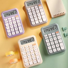 Calculators Small Sugar Calculator Simple Solid Color Mechanical Keyboard Computer Students Cute Highvalue Electronic Calculator