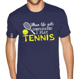 Black I Love Play Tennis T-Shirt Men For Men Bespoke England Style Tshirts Men Soft Cotton HipHop Print Shirts 240403