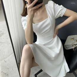 Party Dresses Short Sleeve Elegant Dress Woman Clothing Fashion Summer Vintage White Black Red Evening Prom Long For Women 2024