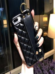 Designers Fashion Wristband Case For iPhone 11 pro max 7 8 6 6s Plus 7Plus Leather Cover For iPhone X Xs Max XR8960272