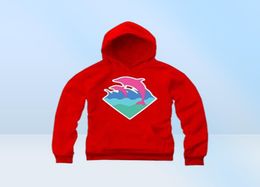 Fashionter Men Fashion Clothing Pink Dolphin Hoodies Sweater For Men Hiphop Sportswear Whole M4XL5384020