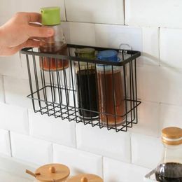 Kitchen Storage Free Rack Punch Wrought Iron Household Shelf Bathroom Organizer Rangement Cuisine