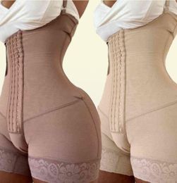 Women039s Corset Open Bust Tummy Control Gorset ButtLifting Shapewear Fajas Colombianas Skims Body Shaper Postpartum 2201251755020