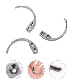 Hooks Rails 3 Pcs Tag Alarm Key Hook Magnetic Remover Accessories1368171