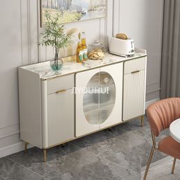 Kitchen Space Saving Showcase Sideboard Dressers Organisers Transparent Glass Cabinet Outdoor Display Vitrina Home Furniture