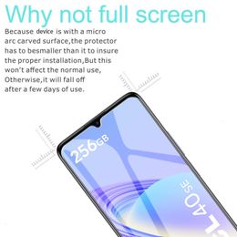 For TCL 40 SE Screen Protector Samsung, Tempered Glass High Aluminium HD 9H Transparent Ultra Clear Anti Scratch Case Friendly