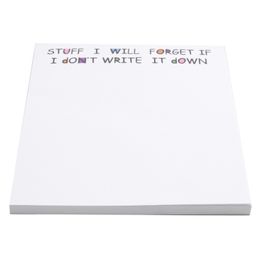 Funny Sticky Note, To Do List Notepad Funny Stationery, Office Supplies, Notebook Labels, Desk Sticky Note 50 Pages