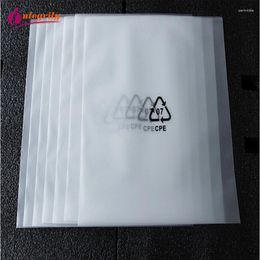 Storage Bags 10000 Pcs/lot 7 14cm CPE Frosted Plastic Package Merchandise Electronics Gift Bag Open Top With Logo