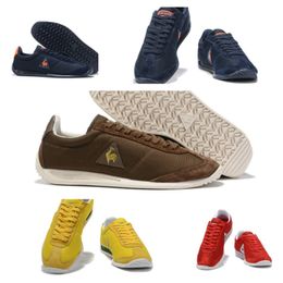 Designer Shoes Luxury LE COQ Running Shoes Sneakers Casual shoes Women Men Soft jogging 36-44 size black white yellow free shipping Classic GAI