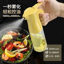 Storage Bottles Portable Oil Spray Bottle Household Kitchen Glass Pot Olive Cooking Fat Reduction Magic