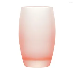 Wine Glasses Water Drop Frosted Colored Glass Cup Gradient Cocktail 16 Oz