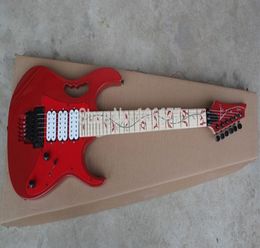 Whole Top Quality Accessories from Korea Ibz JEM 7V HHH Floyd Rose Red Tree of Life Inlay Electric Guitar 8423914